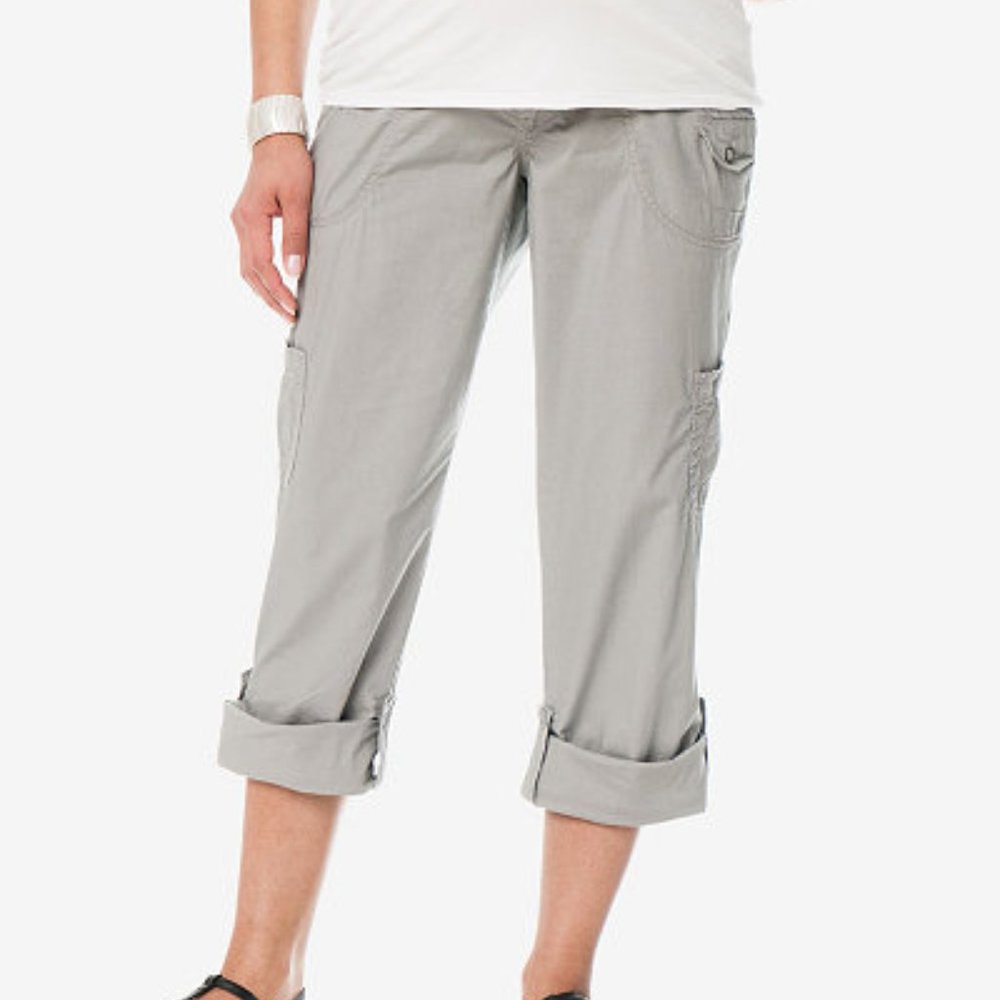 Motherhood Maternity convertible cargo pants(872)